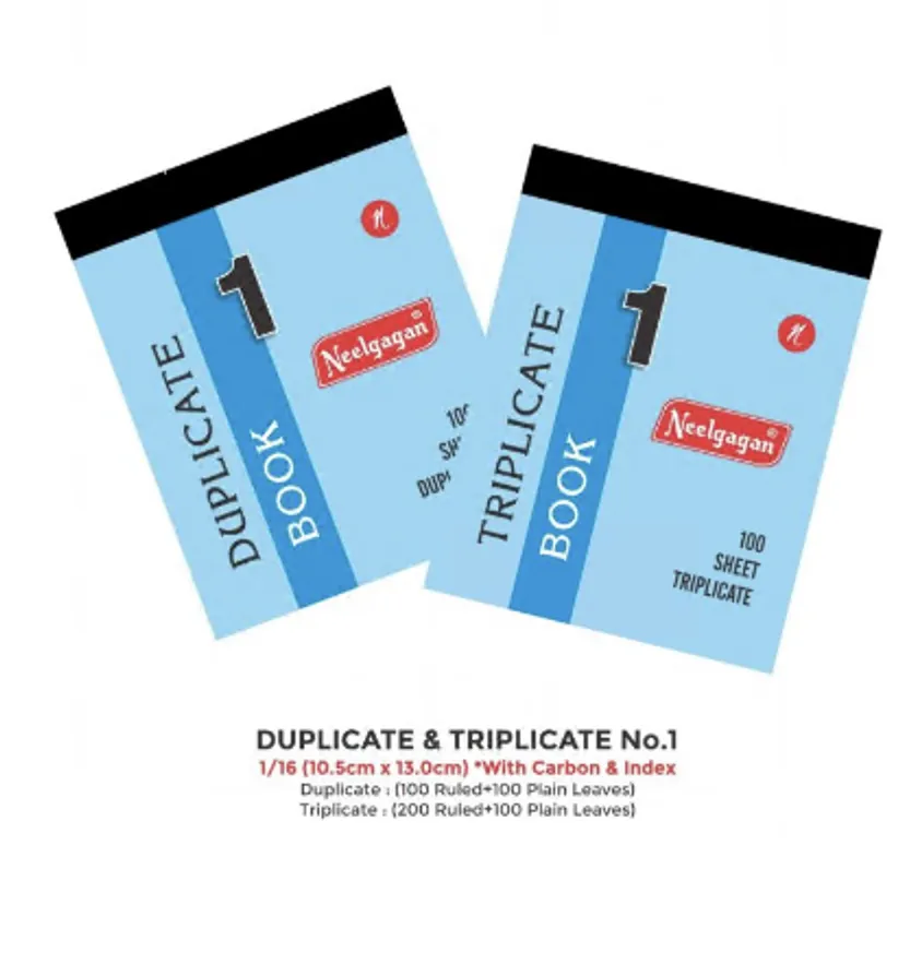 Duplicate Books With Carbo