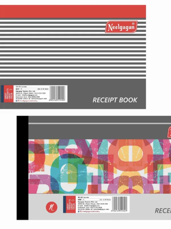 Product Cash Receipt Book Image