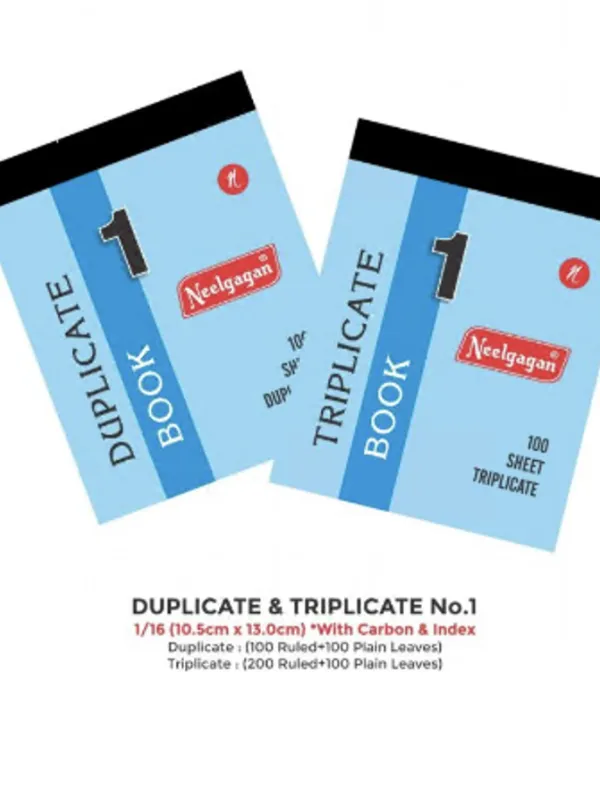 Product Duplicate Books With Carbo Image